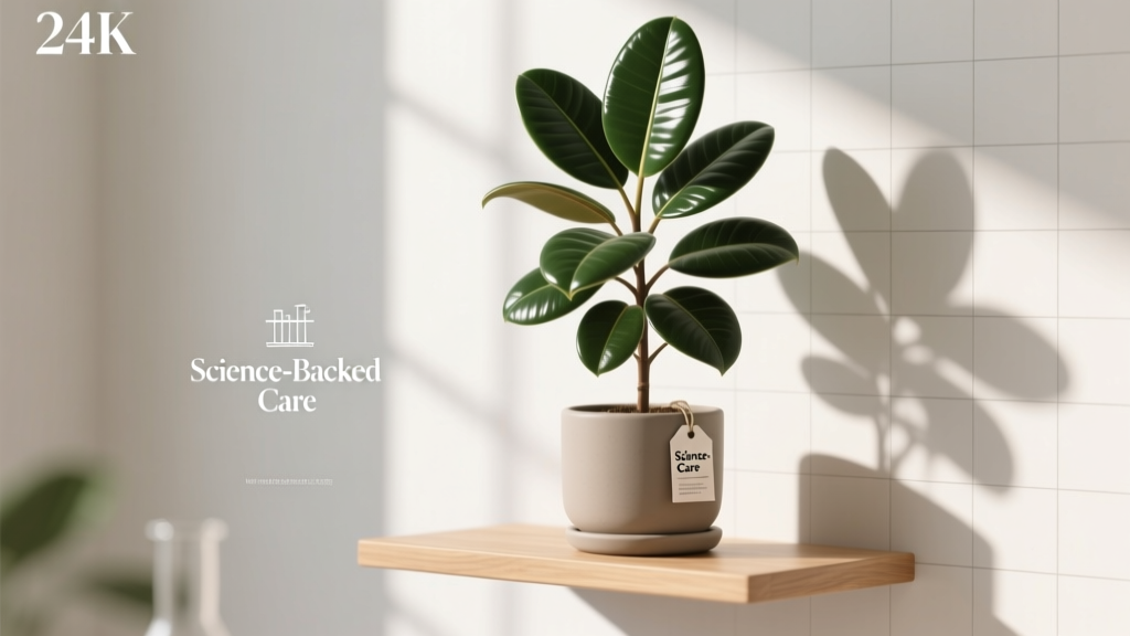 Your Rubber Plant Isn’t Growing? 7 Science-Backed Fixes You’re Probably Missing (Most Fail at #3 — It’s Not About Watering)