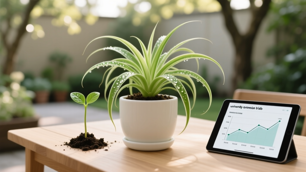 Stop Overwatering & Killing Your Spider Plant Propagations: The Exact Watering Schedule That Triggers Flowering + Propagation Success (Backed by University Extension Trials)