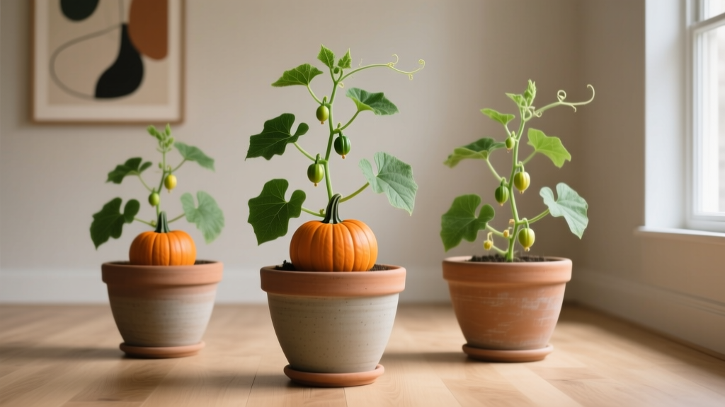 You *Can* Grow Pumpkins Indoors — Here’s the Low-Maintenance How-To That Actually Works (No Greenhouse, No Yard, Just 3 Pots & Smart Timing)