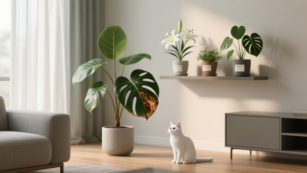 Toxic to cats what causes indoor plant leaves to turn brown? 7 hidden culprits (including 3 deadly plants you probably own) — plus a vet-approved 5-minute diagnosis checklist to save your cat AND your greenery