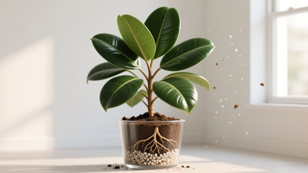 The Rubber Plant Soil Mix Mistake 92% of Indoor Gardeners Make (And Exactly How to Fix It for Lush, Root-Healthy Growth All Year)