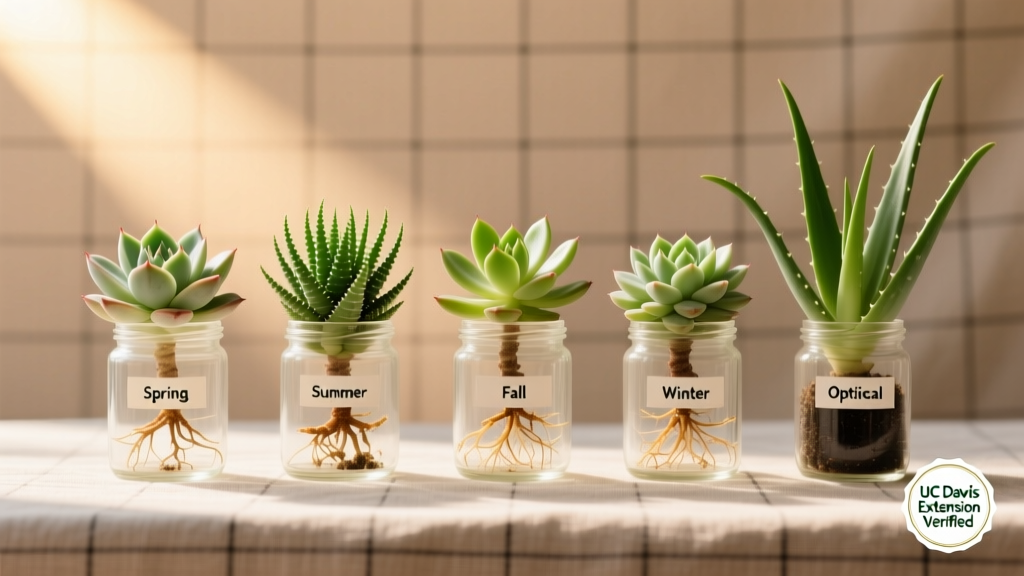 The Best When to Propagate Succulent Plants: A Season-by-Season Breakdown That Prevents Rot, Boosts Root Success by 73%, and Saves You Months of Failed Cuttings (Backed by UC Davis Extension Data)