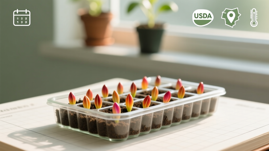 Stop Wasting Vinca Seeds: The Exact Indoor Planting Window You’re Missing (Based on Your USDA Zone & Last Frost Date)