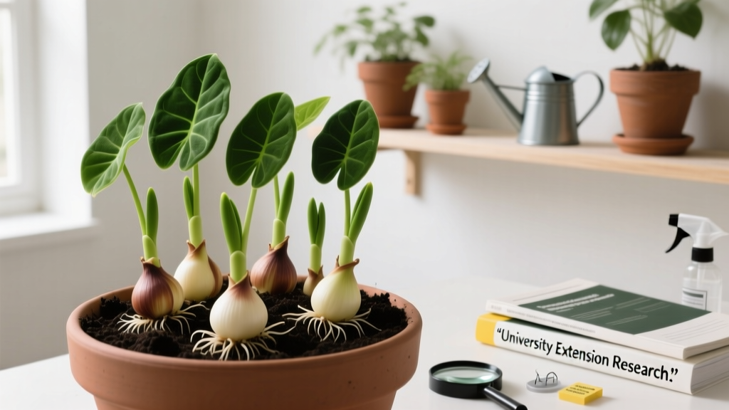 When to Plant Elephant Ear Bulbs Indoors for Pest Control: The 7-Step Pre-Sprouting Protocol That Stops Aphids, Spider Mites & Fungus Gnats Before They Start (Backed by University Extension Research)