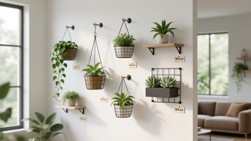 How to Hang Plants Indoor from Wall Without Damaging Drywall, Killing Your Greens, or Making Your Space Look Like a DIY Disaster — 7 Foolproof Methods (With Exact Tools, Weight Limits & Real-Home Photos)