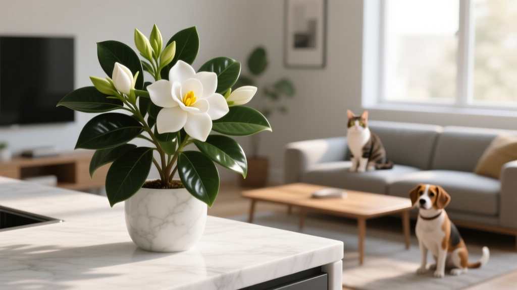 Is Gardenia Pet Friendly? The Truth About Keeping This Fragrant Indoor Plant Safely Around Cats and Dogs — What Every Pet Owner Needs to Know Before Bringing One Home