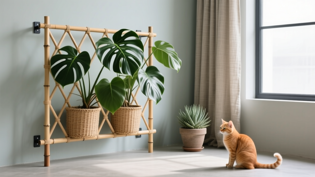 Toxic to Cats? How to Make a Trellis for Indoor Plants That’s Safe, Stylish & Sturdy — 5 Cat-Safe Materials, 3 No-Drill Builds, and Why Your Monstera Could Be a Hidden Hazard (Even With a Trellis)