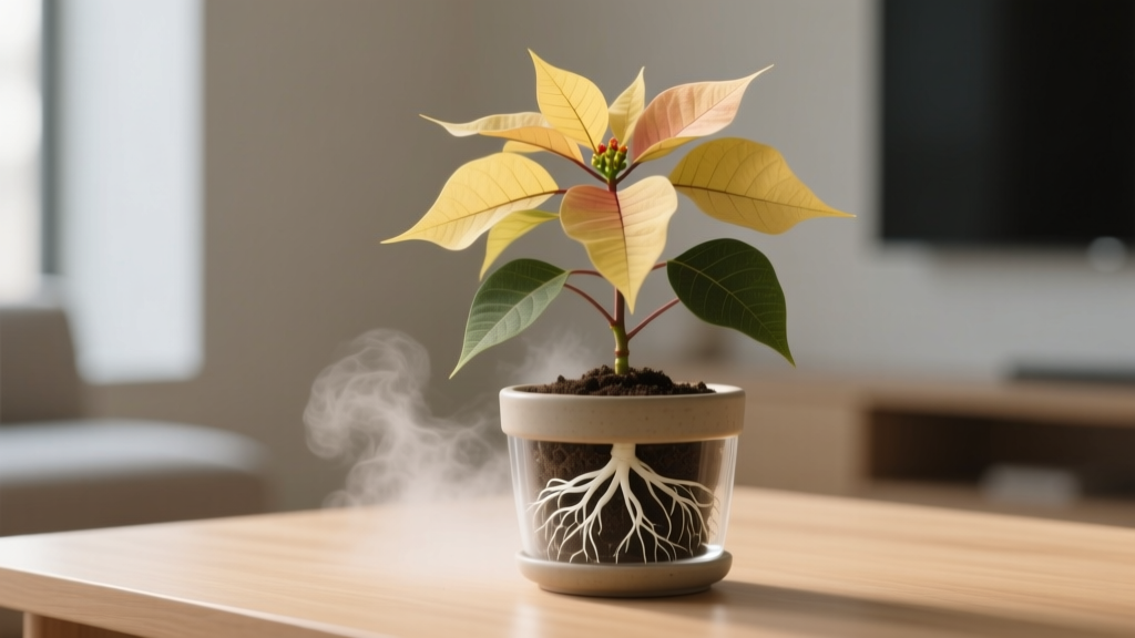 How Often Do You Water Poinsettia Plants Indoors With Yellow Leaves? The Truth Is It’s Not About Frequency—It’s About Root Health, Humidity, and Timing (Here’s Exactly What to Do Today)