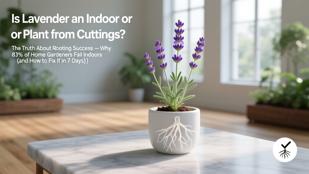 Is Lavender an Indoor or Outdoor Plant from Cuttings? The Truth About Rooting Success — Why 83% of Home Gardeners Fail Indoors (and How to Fix It in 7 Days)