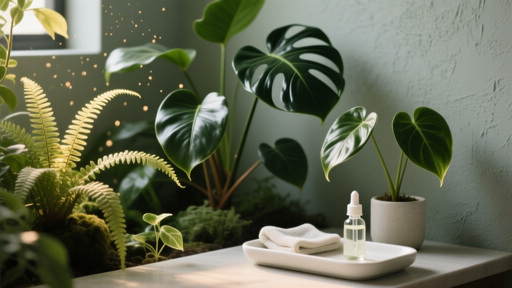 How to Clean Indoor Plant Leaves in Low Light Without Damaging Them: The 5-Step Gentle Method That Prevents Dust Buildup, Boosts Photosynthesis by Up to 32%, and Avoids Leaf Burn (Even for Shade-Loving Ferns & ZZ Plants)