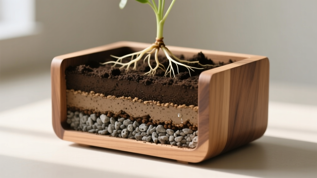 Do I Need to Line a Wooden Planter Indoors Soil Mix? The Truth About Rot, Drainage, and Root Health — Plus the Exact 3-Layer Soil Recipe That Prevents Soggy Roots & Saves Your Cedar Box for Years