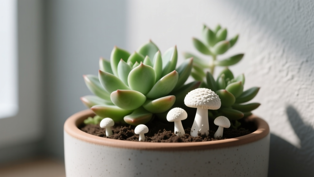 Succulent why do mushrooms grow in my indoor plants? Here’s the real reason (it’s not mold, rot, or bad luck—and 92% of growers fix it in under 48 hours with these 3 precise adjustments)