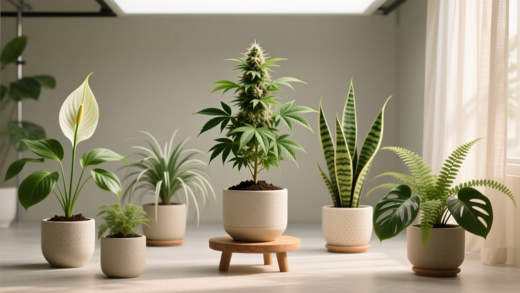 Why Is Your Cannabis Dropping Leaves? 7 Safe, Low-Stress Indoor Plants You Can Grow Alongside It (Without Making the Problem Worse)