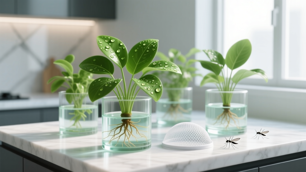 7 Science-Backed Ways to Prevent Mosquito Breeding in Indoor Water Plants — No More Gnat Swarms, Stagnant Water, or Failed Hydroponic Setups (Even in Small Spaces)