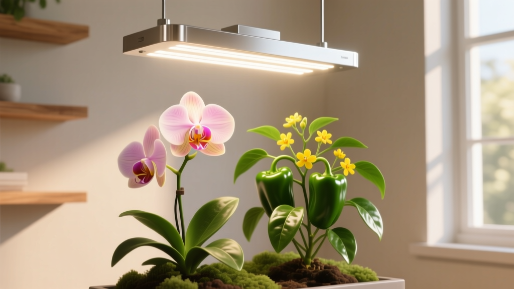 Flowering What Lights for Indoor Plants? The Truth About Spectrum, Intensity, and Timing — Why Your 'Bloom Boost' LED Might Be Sabotaging Your Orchids and Peppers (Spoiler: It’s Not Just Watts)