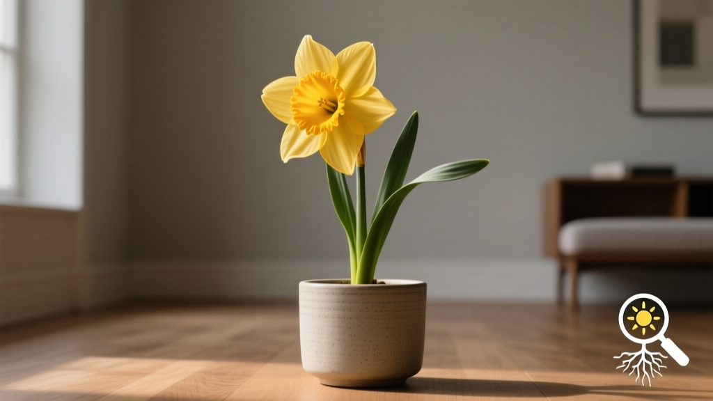 Your Indoor Daffodils Aren’t Growing? Here’s the Exact 7-Step Fix — From Dormancy Triggers to Light Mismatches, Root Health Checks, and Why Forcing Bulbs Indoors Often Fails Without These Critical Adjustments