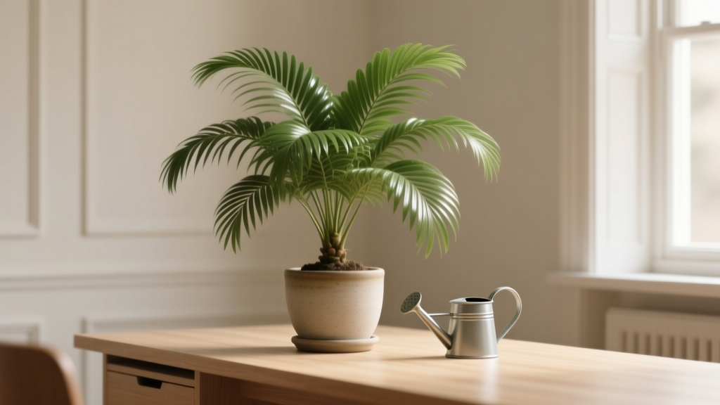 How Much Water for Indoor Cateracterum Palm Plant Under $20: The Exact Weekly Schedule (No Guesswork, No Yellow Leaves, No $30 Mistakes)