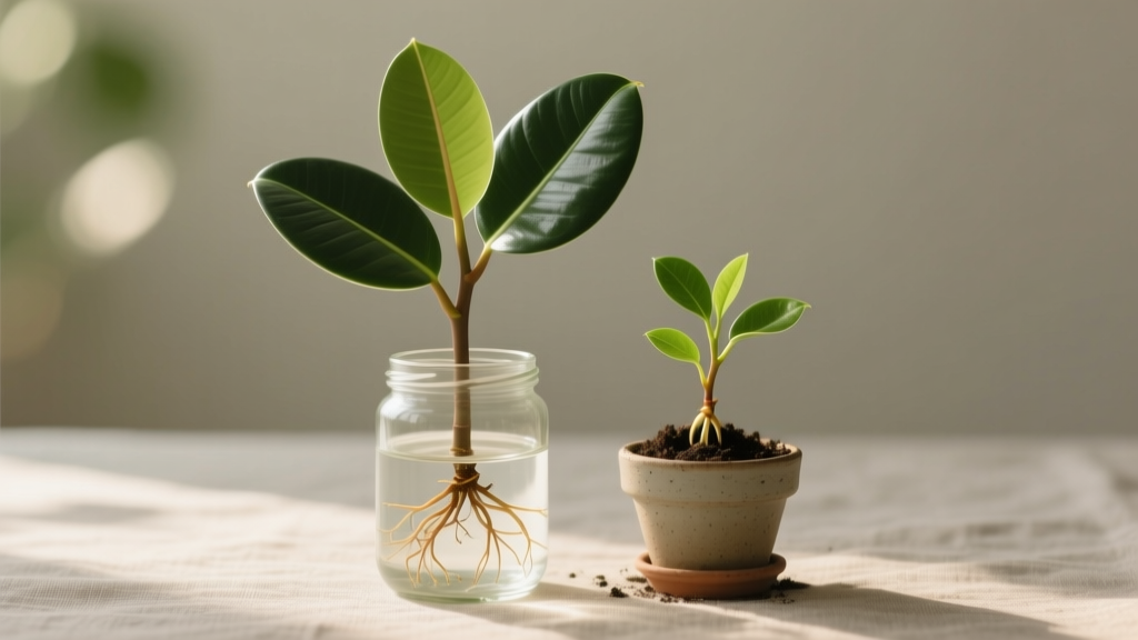 Small How Do You Propagate a Rubber Plant? 5 Foolproof Methods (Including Water vs. Soil & Why Your Cuttings Keep Dying — Fixed in 72 Hours)