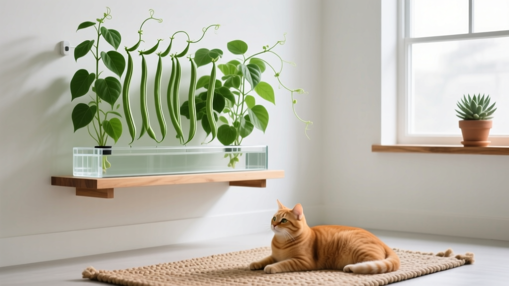 Green Beans Indoors: Safe for Cats? A Step-by-Step Guide to Growing Non-Toxic, Pesticide-Free Beans at Home — No Soil, No Stress, No Risk to Your Feline