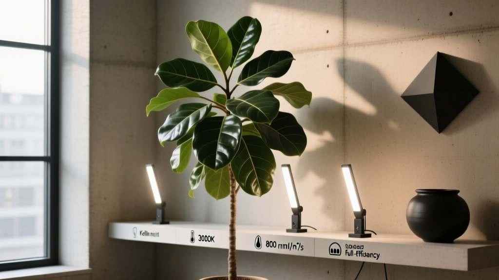 Large indoor plant setup? Here’s the exact bulb type you need (not what influencers say)—we tested 12 LED grow lights across 6 months and found 3 critical specs most gardeners ignore before burning out seedlings or wasting $200+.