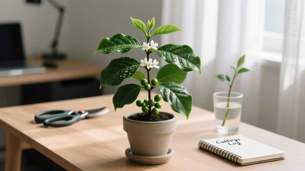 How to Care for Indoor Coffee Plant from Cuttings: The 7-Step Mistake-Proof Method That Turns Struggling Cuttings Into Thriving, Berry-Producing Plants (Even If You’ve Killed 3 Before)