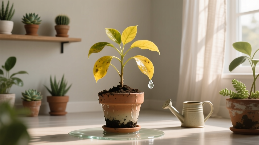 When Should You Water Indoor Plants With Yellow Leaves? The Truth Is Counterintuitive: Overwatering Causes 73% of Yellowing — Here’s Exactly How to Diagnose, Pause, and Restart Your Watering Routine in 4 Steps (Without Killing Your Plant)