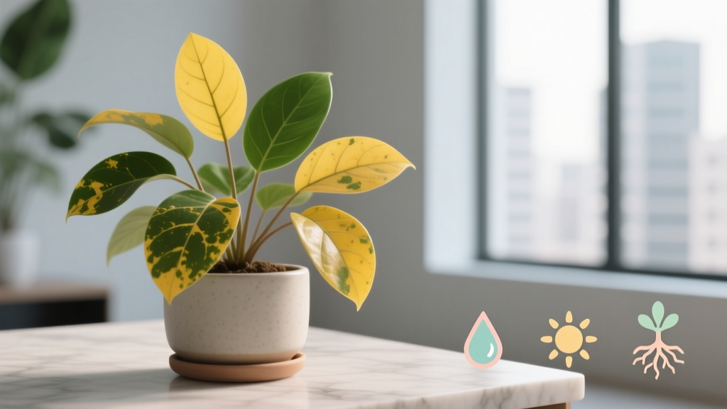 Should I Put Eggshells in My Indoor Plants with Yellow Leaves? The Truth — 92% of Yellowing Is Caused by These 3 Issues (Not Calcium Deficiency)