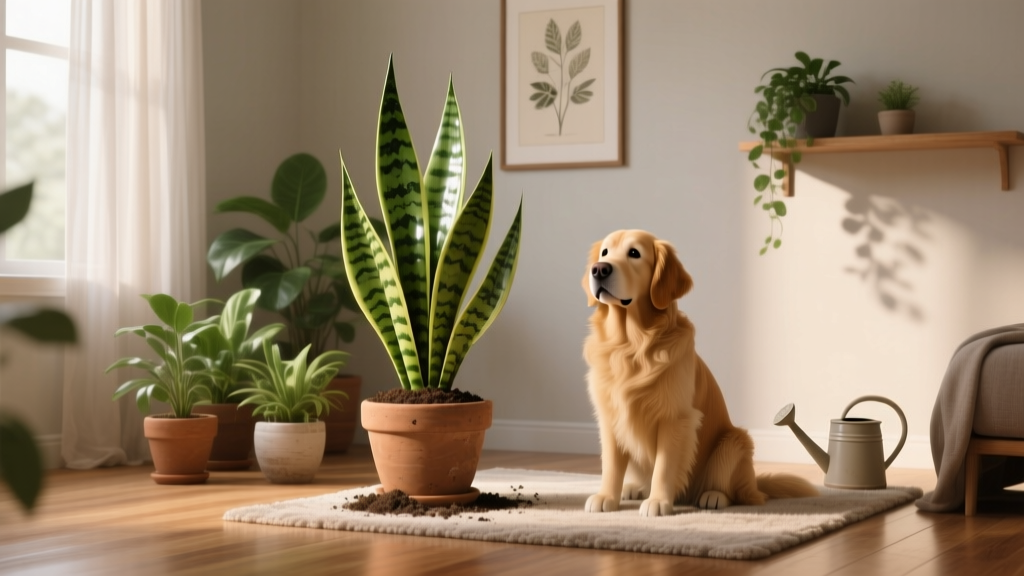 Pet Friendly How Often Should You Water Indoor Potted Plants? The Truth Your Overwatered Snake Plant and Anxious Dog Deserve — A Vet-Approved, Botanist-Tested Watering Framework That Prevents Root Rot *and* Keeps Your Pup Safe from Toxic Soil Leachate