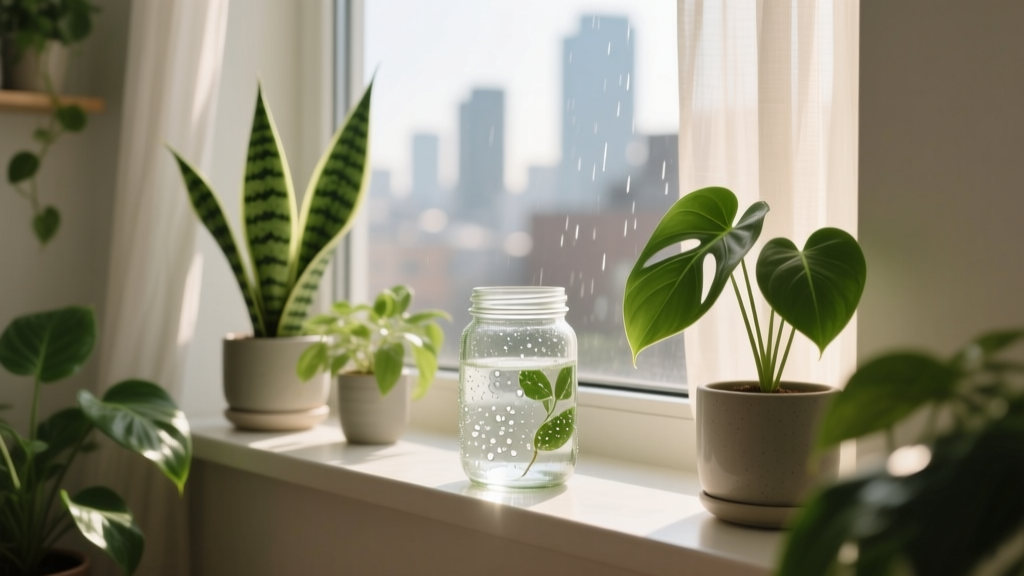 Non-Flowering How to Collect Rainwater for Indoor Plants: A 7-Step No-Tool, Zero-Waste System That Boosts Root Health (Even in Apartments with No Balcony)