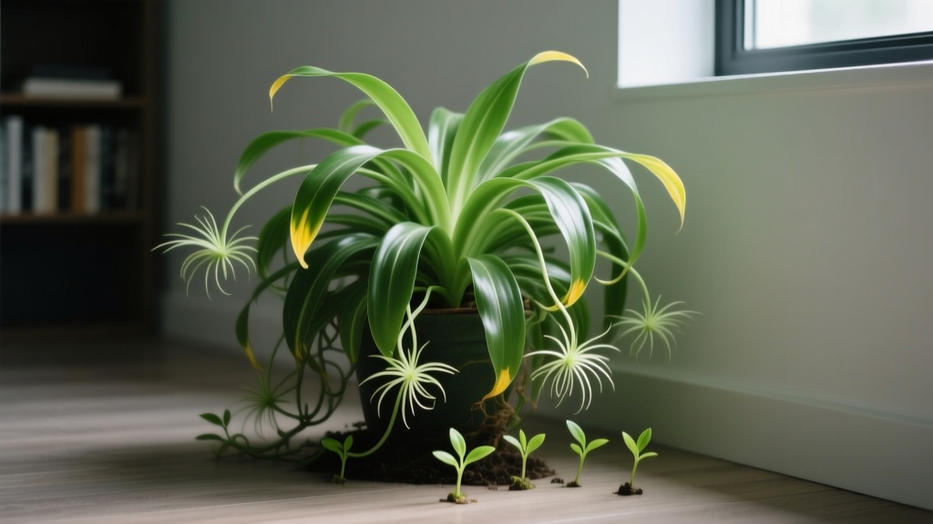 Can Large Spider Plants Survive in Low Light? The Truth About Their Light Needs — Plus 5 Proven Ways to Keep Them Thriving (Even in Dim Corners Without Yellowing or Stunted Growth)