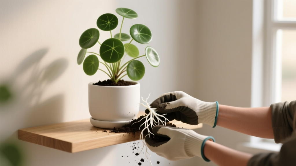 Is Pilea an Indoor Plant Repotting Guide: The 7-Step Stress-Free Repotting Method That Prevents Shock, Saves Your Peperomia-Like Foliage, and Doubles Growth in 6 Weeks (No Root Pruning Required!)
