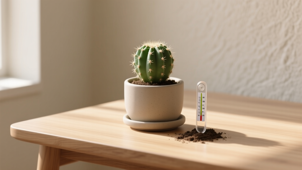 Small indoor cactus plant care decoded: How often do you water it? (Spoiler: Overwatering kills 83% of beginners—and here’s your exact seasonal schedule, soil moisture test, and pot-size cheat sheet)