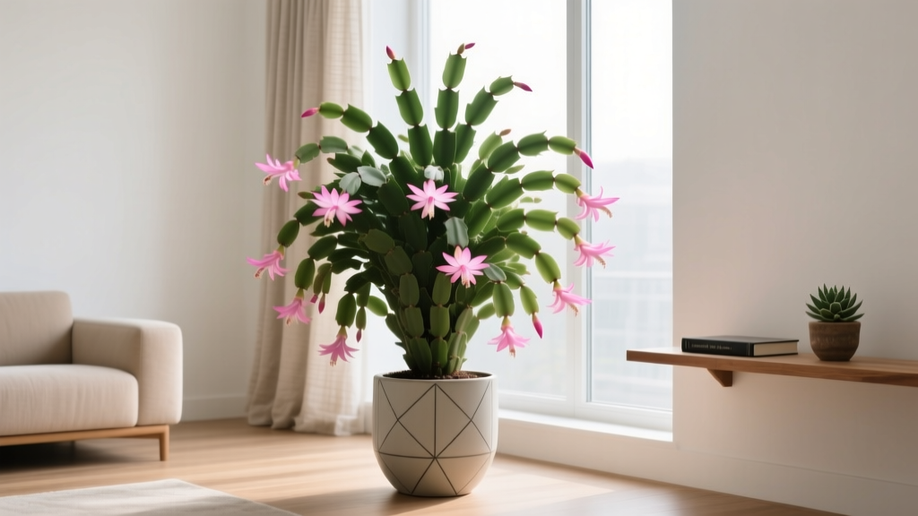 Is a Large Christmas Cactus an Indoor Plant? Yes — But Only If You Master These 5 Size-Savvy Care Rules (Most Fail at #3)