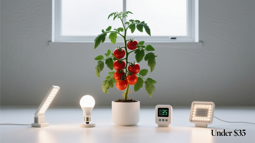 What Indoor Light for Tomato Plant? The Truth: Skip the $200 'Grow Lights' — 4 Science-Backed Options (Including One Under $35) That Actually Produce Fruit, Not Just Leggy Sprouts