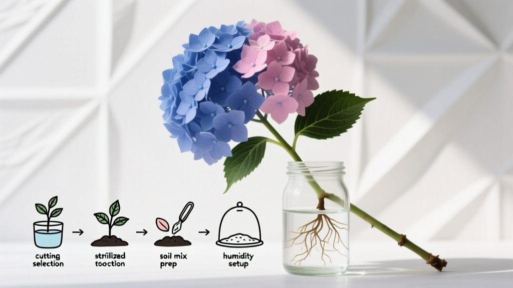Stop Wasting Time on Failed Hydrangea Cuttings: The Exact 5-Step Propagation Method That Works Every Time (Even for Large, Mature Plants)—No YouTube Guesswork Required