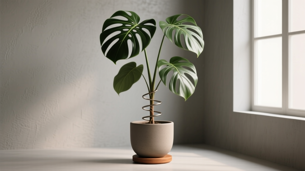 Small How to Keep Tall Indoor Plants From Falling Over: 7 Science-Backed Stabilization Methods That Actually Work (No More Wobbly Monstera or Toppling Fiddle Leaf Fig!)