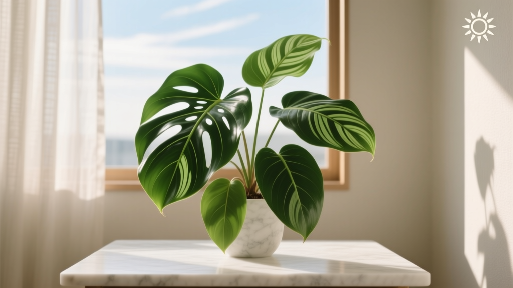 Large Prayer Plant Light Guide: How Much Light Does a Prayer Plant Need Indoors? (Spoiler: Too Much Sun Burns It—Here’s the Exact Window, Distance & Seasonal Sweet Spot)