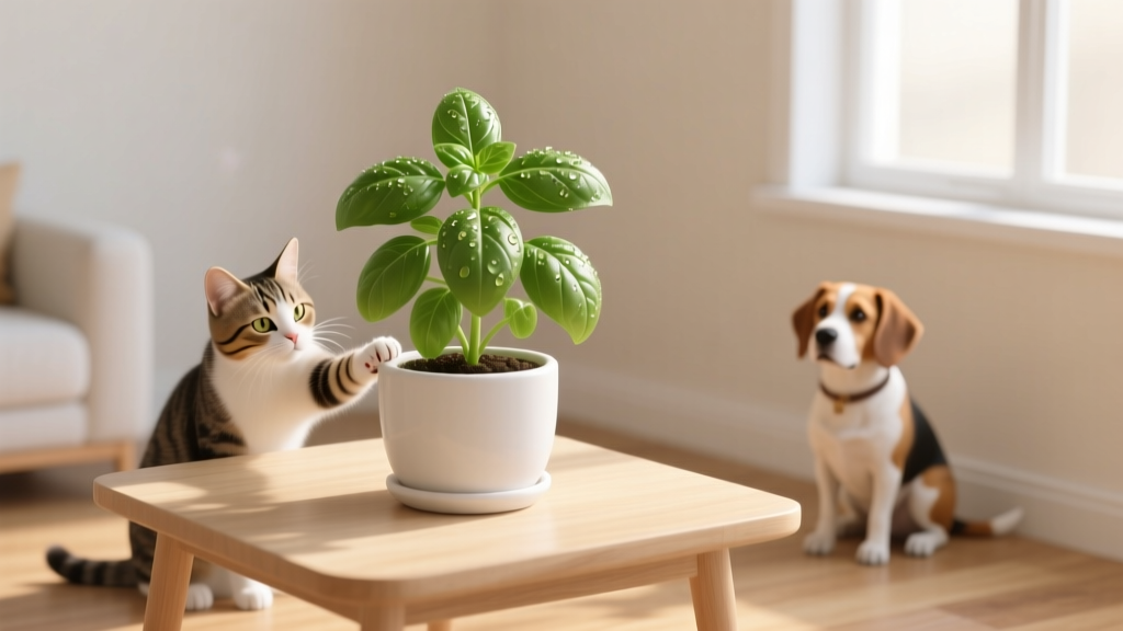Pet Friendly Can You Bring A Basil Plant Indoors? Yes—But Only If You Avoid These 5 Hidden Risks That Put Cats & Dogs at Risk (Vet-Reviewed Safety Guide)