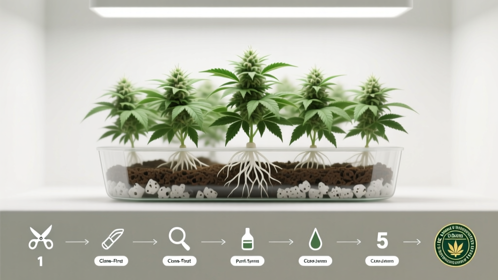 How to Prune Marijuana Plants Indoors from Cuttings: The 7-Step Clone-First Pruning System That Boosts Rooting Success by 68% (Backed by UC Davis Horticulture Trials)