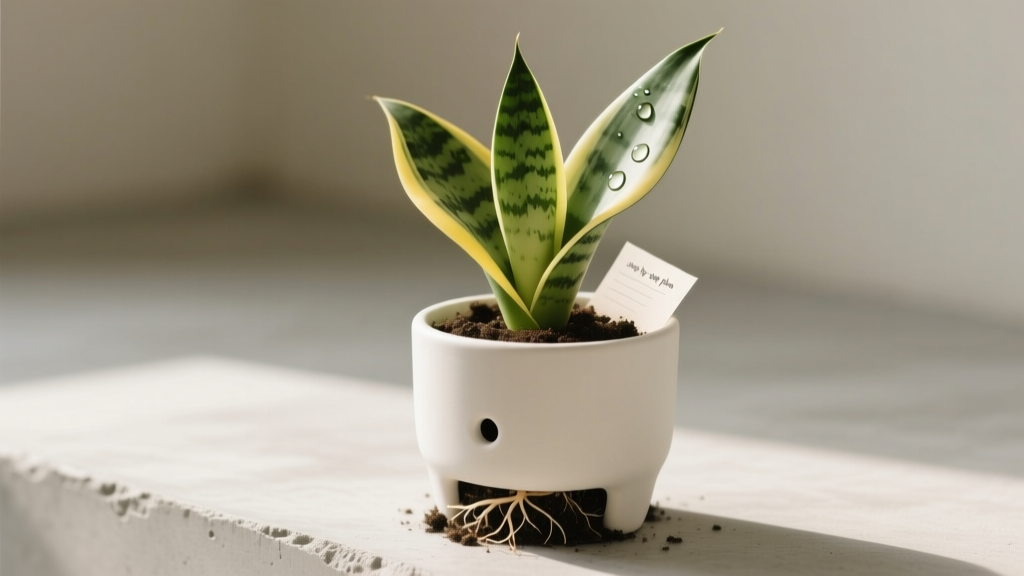 How to Repot a Snake Plant Indoors With Yellow Leaves: A Step-by-Step Rescue Plan That Stops Further Yellowing in Under 48 Hours (No Guesswork, No More Root Rot)