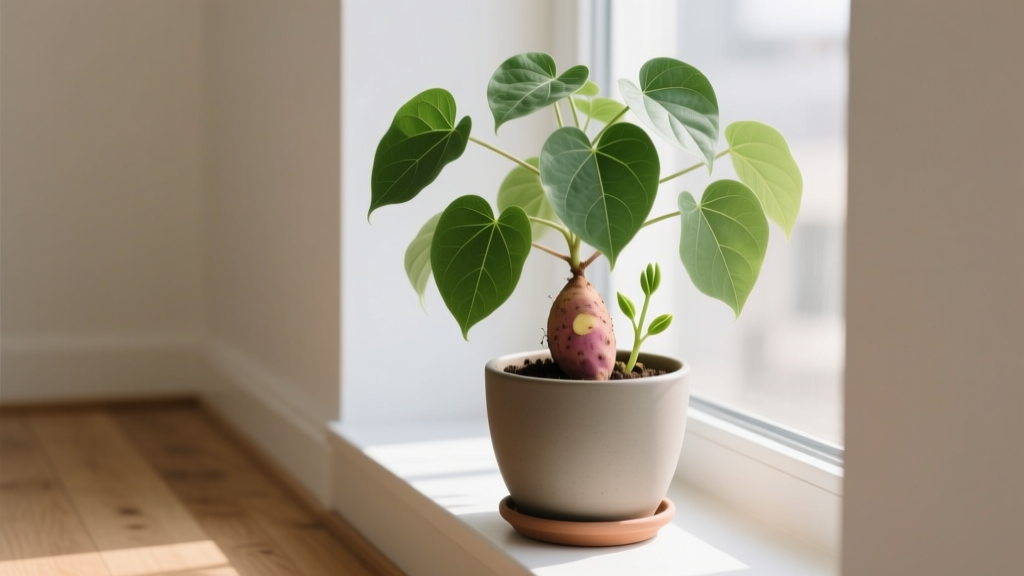 The Best How to Grow a Sweet Potato Plant Indoors: A Foolproof 7-Step Guide That Actually Works (Even With Low Light, Small Spaces & Zero Garden Experience)