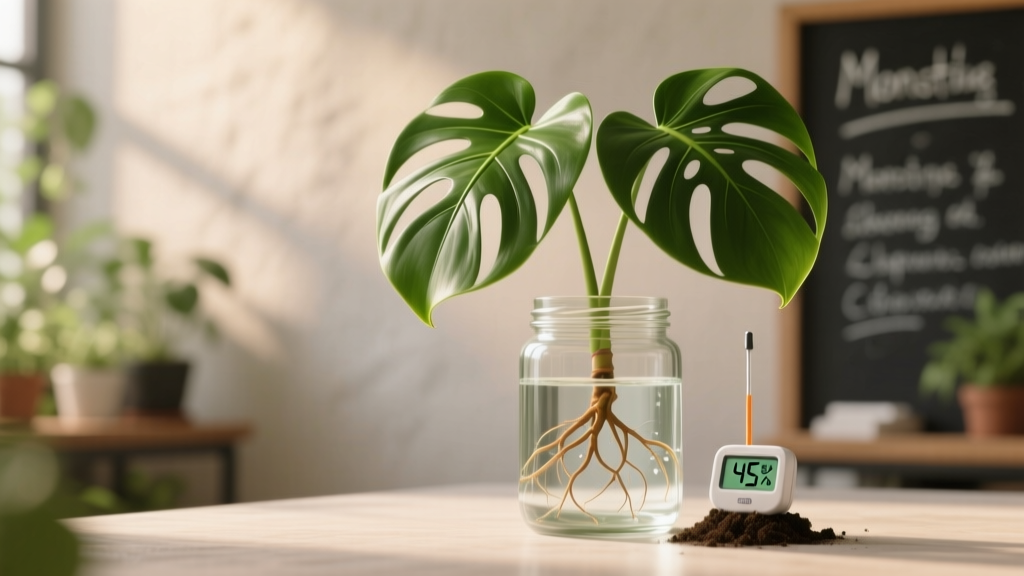 The Cheese Plant Propagation Watering Schedule Myth: Why Overwatering Cuttings Is the #1 Reason They Fail (And Exactly How to Water at Each Stage—With Real-Time Soil Moisture Benchmarks)