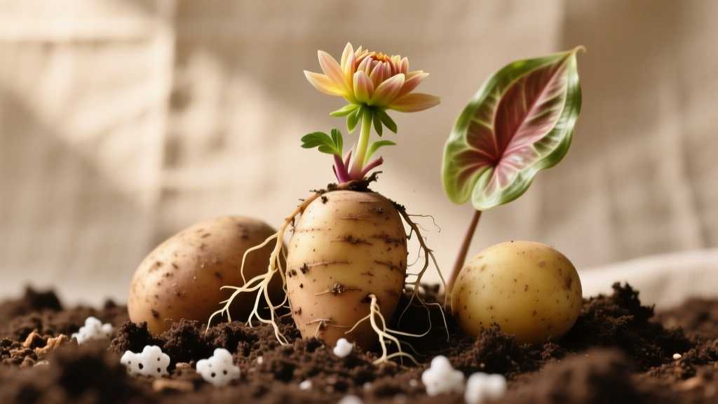 The Exact Soil Mix for Propagating Plants by Tubers (That Prevents Rot & Boosts Sprouting Success in 7–14 Days—No Guesswork, No Failures)