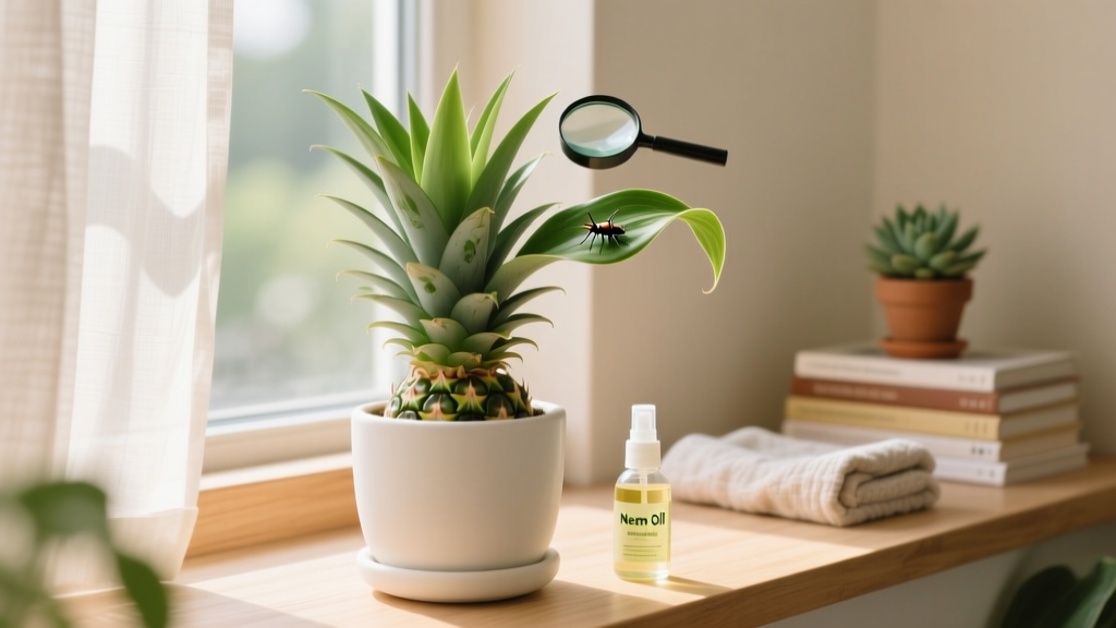 Yes, You *Can* Grow a Pineapple Plant Indoors — Here’s Exactly How to Prevent & Eliminate Pests Without Chemicals (7 Proven, Pet-Safe Strategies That Actually Work)