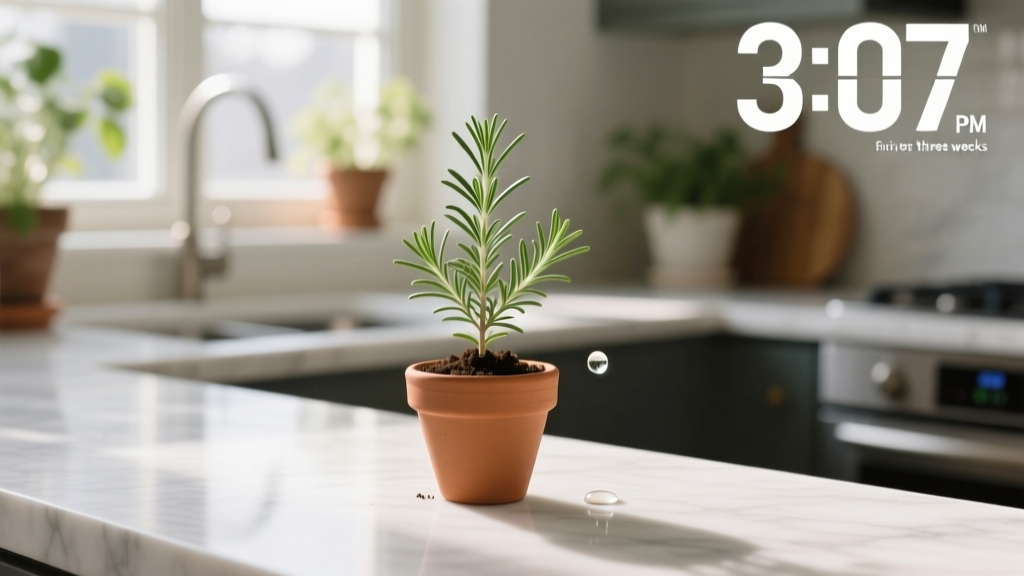 How Often Should I Water My Indoor Rosemary Plant From Seeds? The Truth About Overwatering — Why 92% of Seedlings Die Before Week 3 (and Exactly How to Save Yours)
