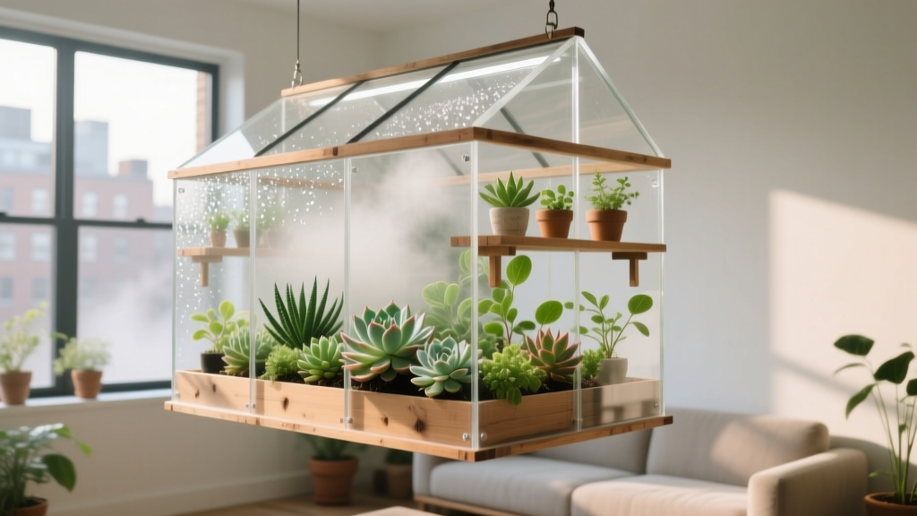 Succulent How to Make an Indoor Greenhouse for Plants: 7 Foolproof Steps (No Drill, No Budget Blowout) That Boost Growth by 300% in 6 Weeks — Even in Dim Apartments