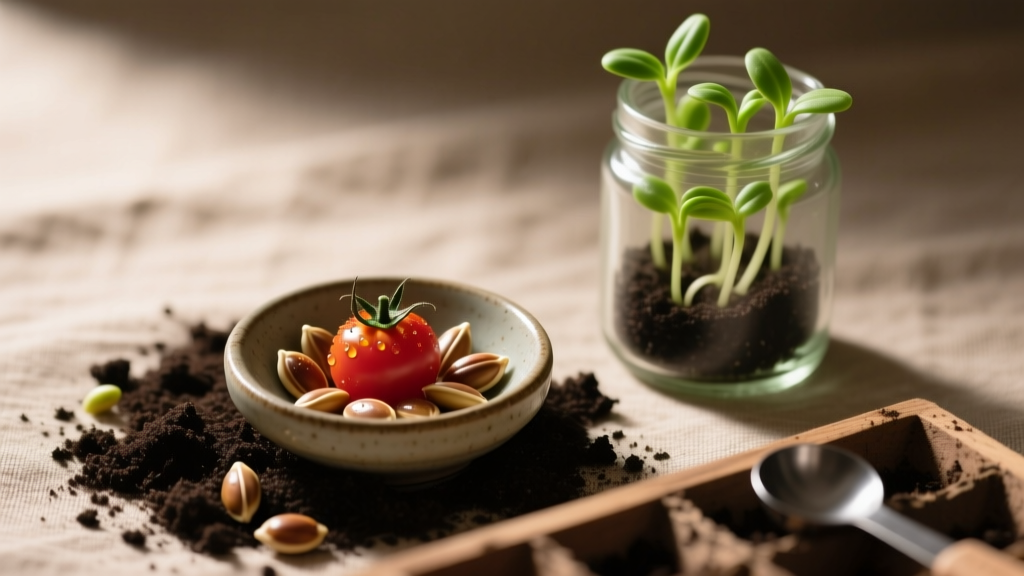 Stop Wasting Seeds: The Exact 5-Step Method to Prep Tomato Seeds & Mix the Perfect Indoor Soil Blend (No Mold, No Damping Off, 92% Germination)