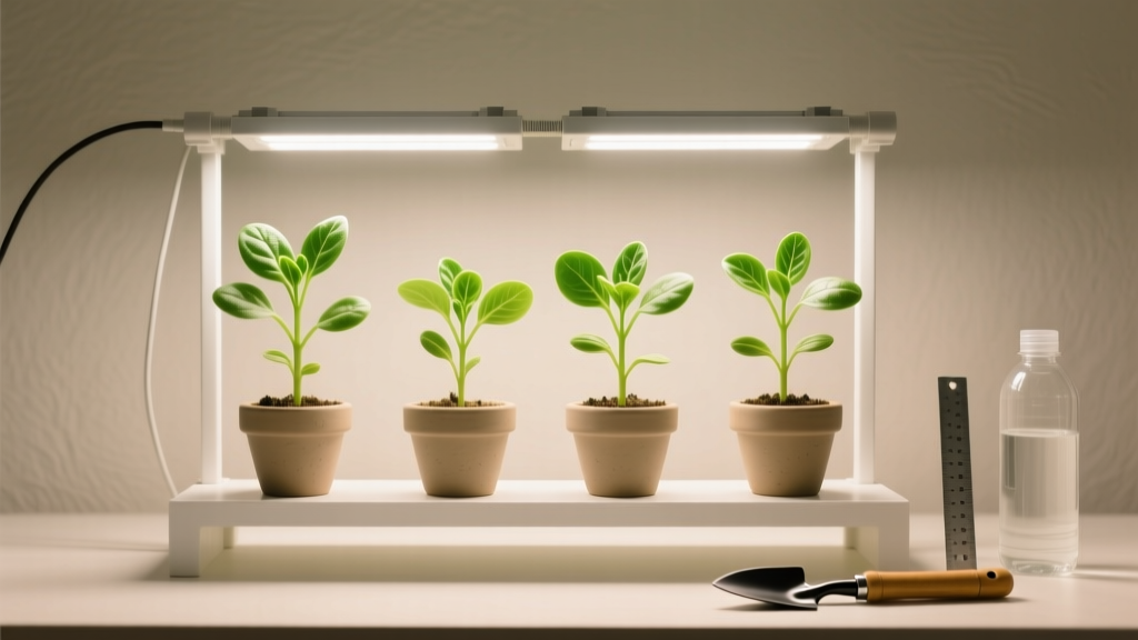 Stop Wasting Seeds & Watching Seedlings Stretch: The Exact 7-Step System to Grow Thriving Indoor Plants with Grow Lights — From Seed to Strong Seedling (No Guesswork, No Leggy Failures)