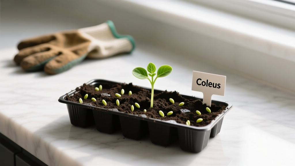 How to Plant Coleus Seeds Indoors for Beginners: 7 Foolproof Steps That Prevent Mold, Damping-Off, and Failed Germination — Even If You’ve Killed Every Seedling Before