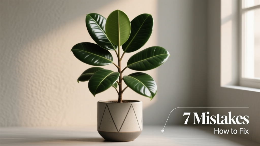The Best How to Care for Rubber Plant Indoors: 7 Mistakes That Kill 83% of Rubber Plants (and Exactly How to Fix Each One Before It’s Too Late)